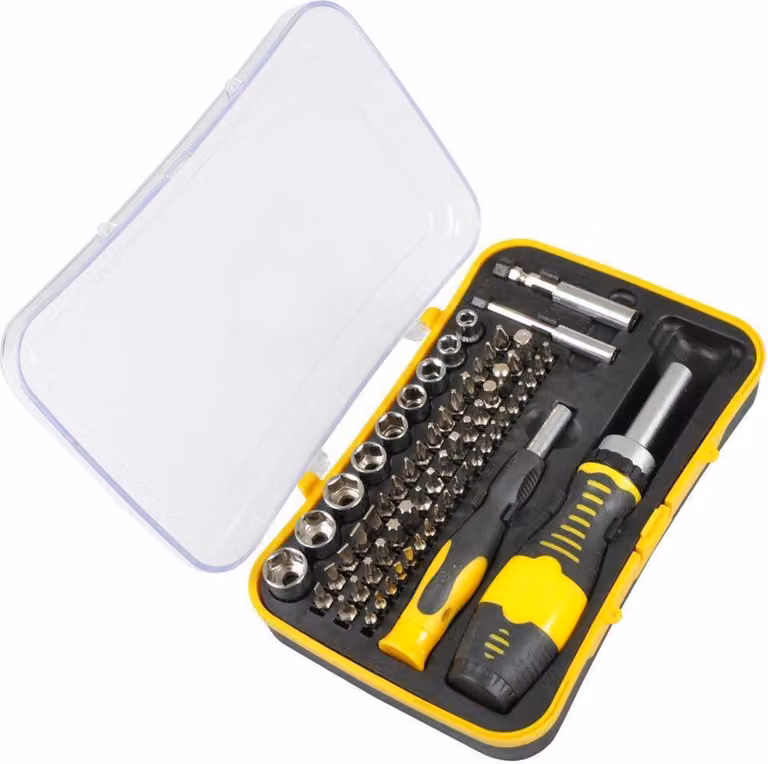 FIELDMANN Set di bit con cacciaviti 65 pezzi FDS 1005-65R
