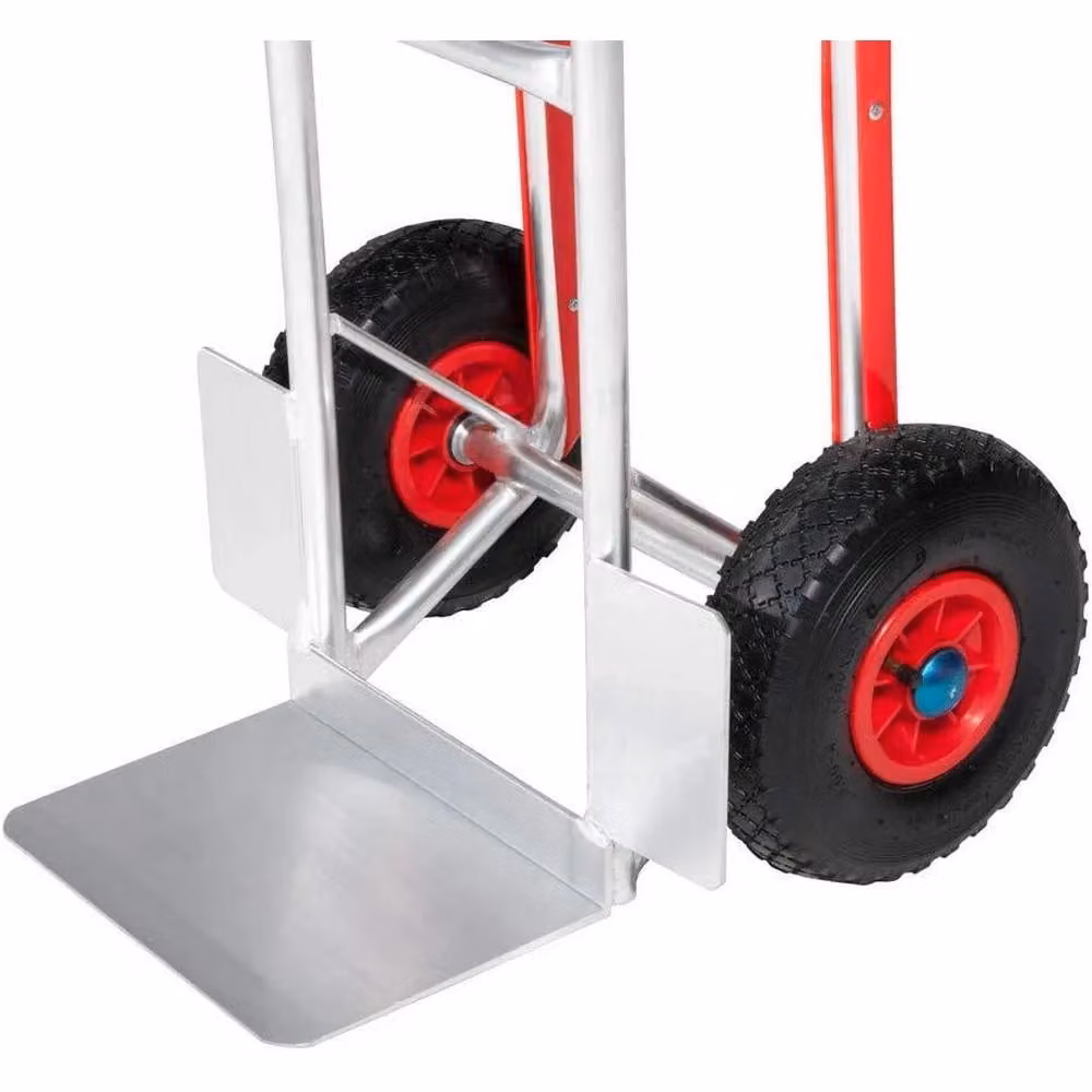 Carrello Portapacchi in Alluminio Verdelook Colore Argento L/P/H: 118 x 100 x 48 cm – 2