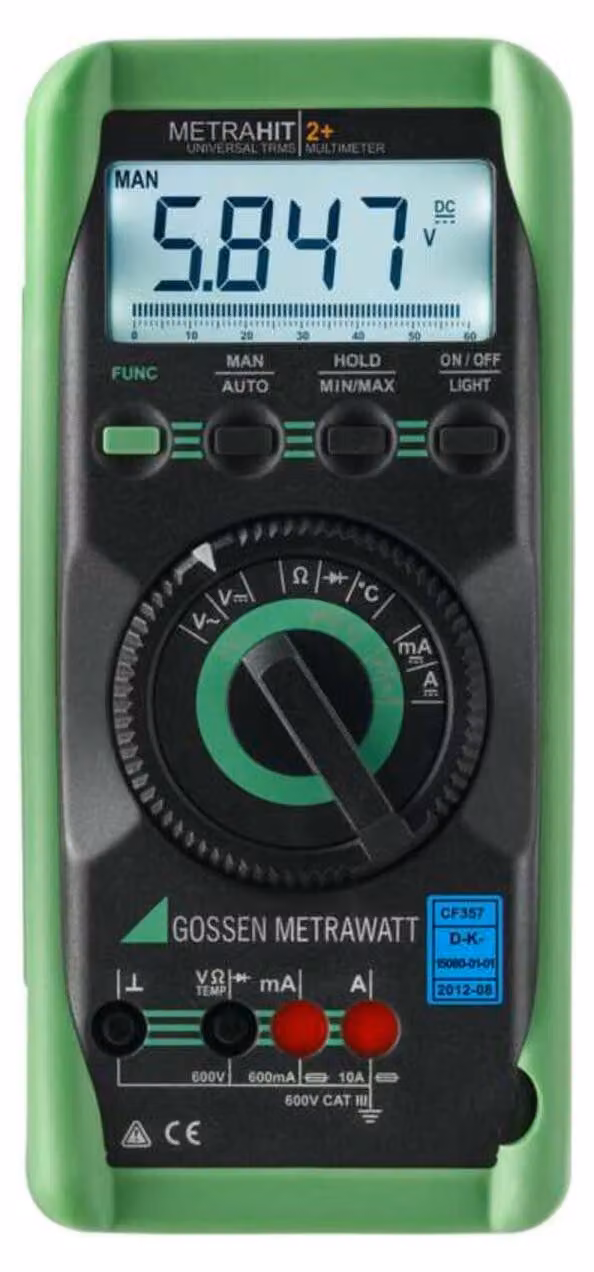 Multimetro Gossen Metrawatt TRMS a 6000 cifre METRAHIT 2+