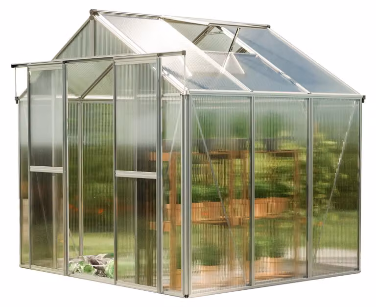 GFP Serra Saphir 3 telaio in alluminio 259 x 195 cm, lastre a doppia parete di 6 mm