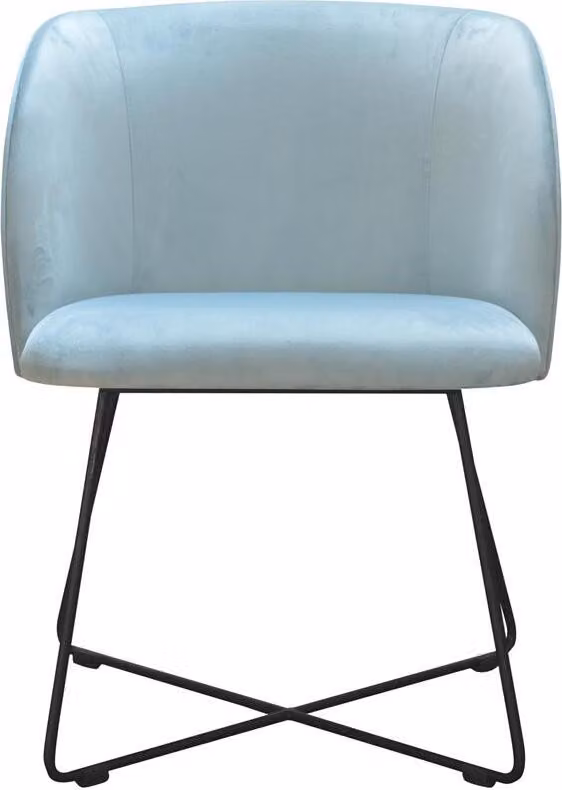 Stuhl 4x Sessel Esszimmer Lounge Textil Sitz Set Club Fernseh Polsterstuhl