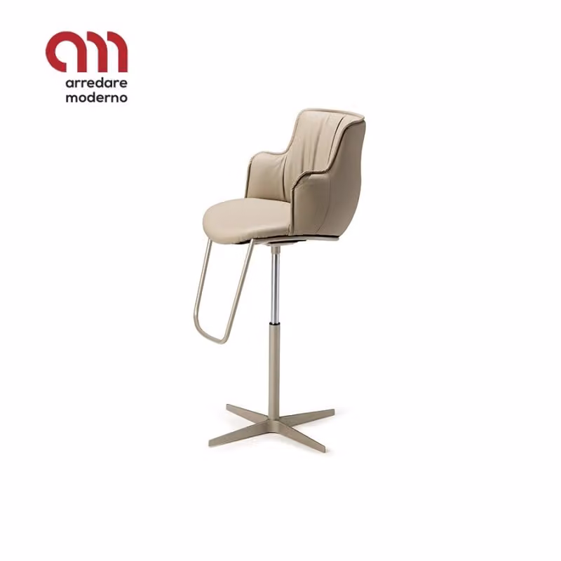 Sgabello Rihanna X Cattelan Italia girevole