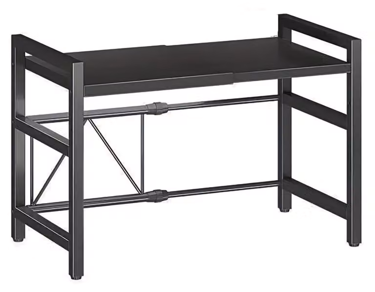 Solidchoice - Ripiano estraibile per microonde con supporto, ideale per la cucina