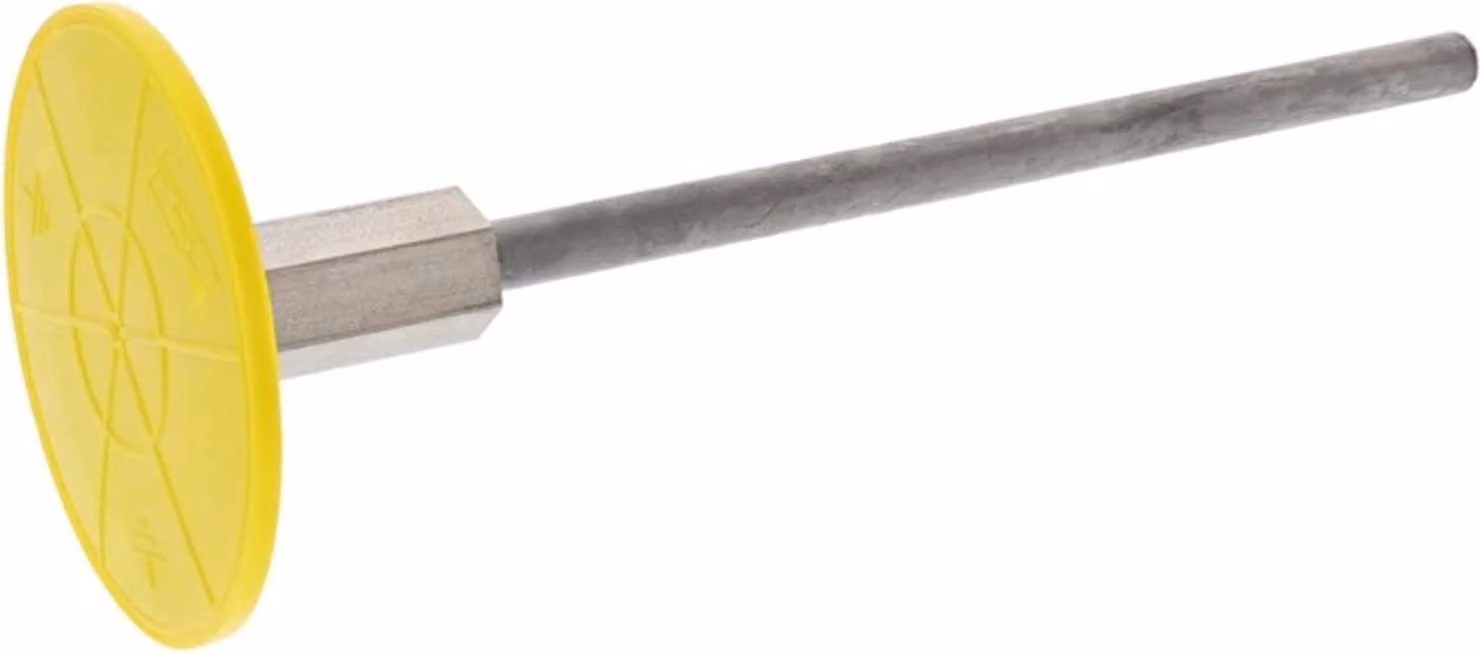 Punto di messa a terra DEHN, tipo M, M10/M12, NIRO V4A, asse di collegamento, 1 pz.