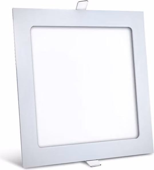 12W LED pannello sottile plafoniera luce da incasso quadrata 17x17 cm bianco neutro