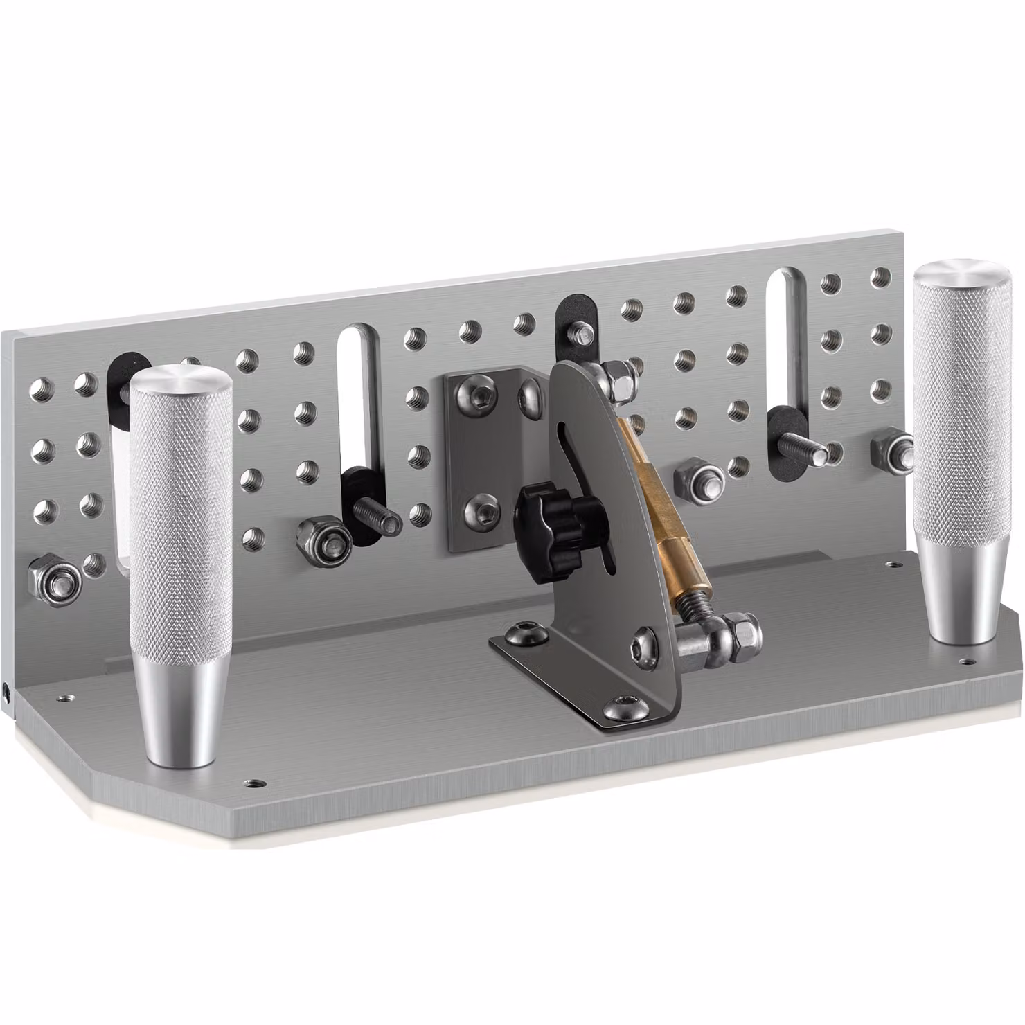 VEVOR dispositivo di affilatura a nastro per coltelli, localizzatore di affilatura lungo 9-4/5\'\', angolo regolabile 85°~ 115°, dispositivo di affilatura a nastro per coltelli con due maniglie, guida di affilatura angolare per coltelli per smerigliatrice