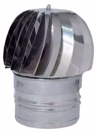 fumaiolo zincato eolico tondo ø 250 mm