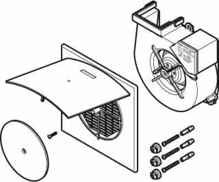 Geberit 242852001 Set di ventole per Geberit Aerotec90 AP