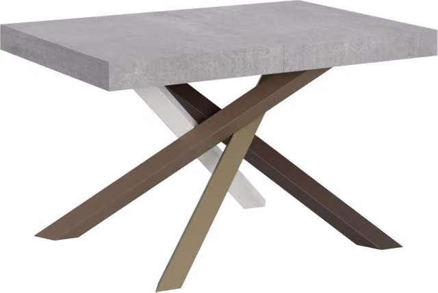 Tavolo allungabile Itamoby Volta Cemento Grigio L/P: 90 x 130/234 cm