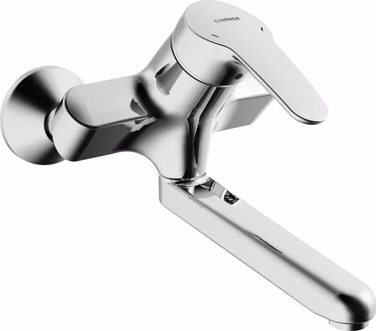 Miscelatore monocomando Hansa HA, rubinetto per lavabo/cucina, HANSAMIX, 0194, sporgenza 246 mm, DN15, cromato, 1 pz.