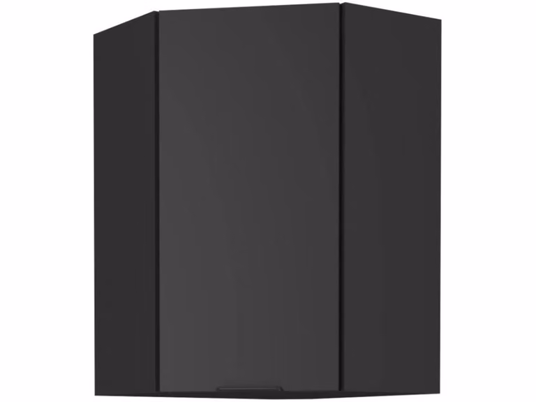 Mobile alto angolare SAJU 1 - 60x60 cm, nero