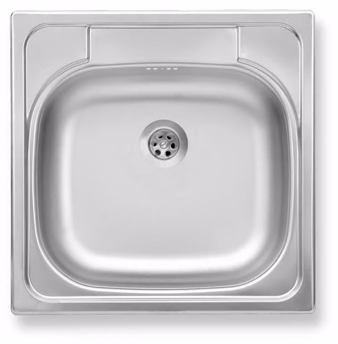 Lavello Novaservis 48x48 in acciaio inox