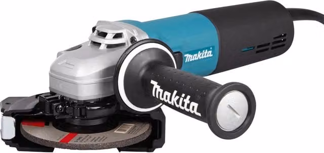 Makita 9565CRX1 Smerigliatrice Angolare 1400 W Blu con Sistema SJS e Diametro 125 mm