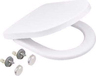 Grohe Solido - Sedile per WC, sistema SoftClose, bianco alpino, codice prodotto 42473000