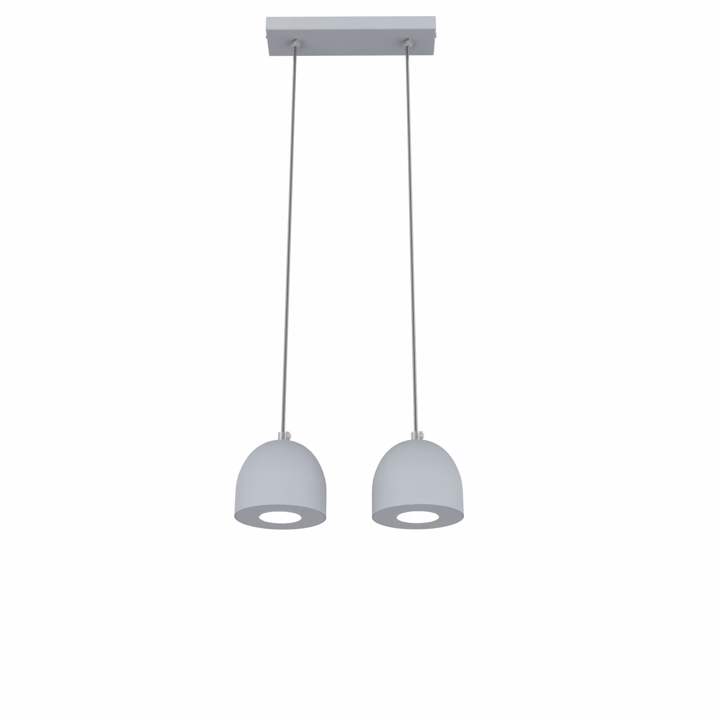 Lampada A Sospensione Campanella Linear X2 Monocolore Opaca