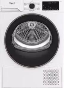 Asciugatrice a pompa di calore Hotpoint Ariston Délica bianca da 11 kg HPT 113D BS IT
