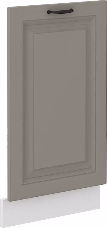 Anta per lavastoviglie da incasso SOPHIA - 45x72 cm, grigio chiaro / bianco
