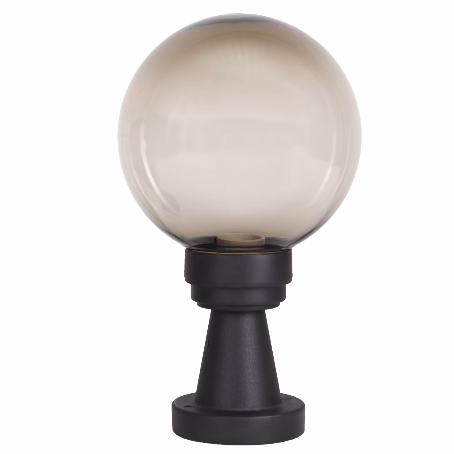 Lampada a sfera per esterni luce fumo trasparente Ø 20cm lampada da giardino