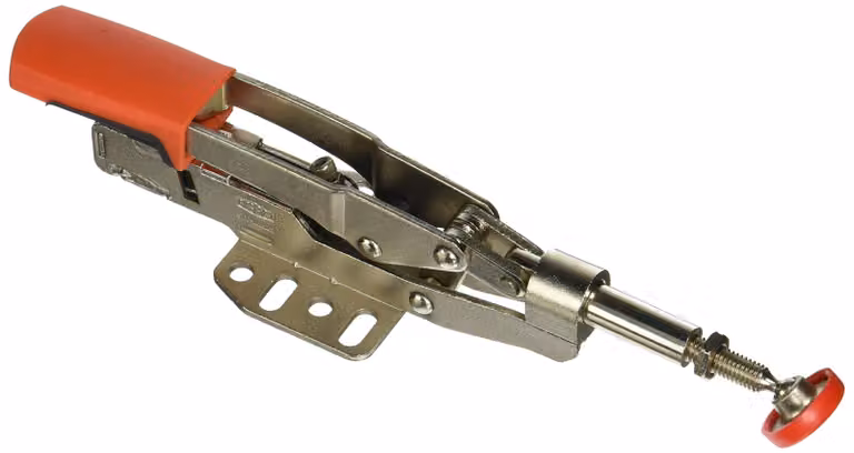 Morsetti autobloccanti, placcati in argento, con una forza di serraggio di 250 kg, colore argento