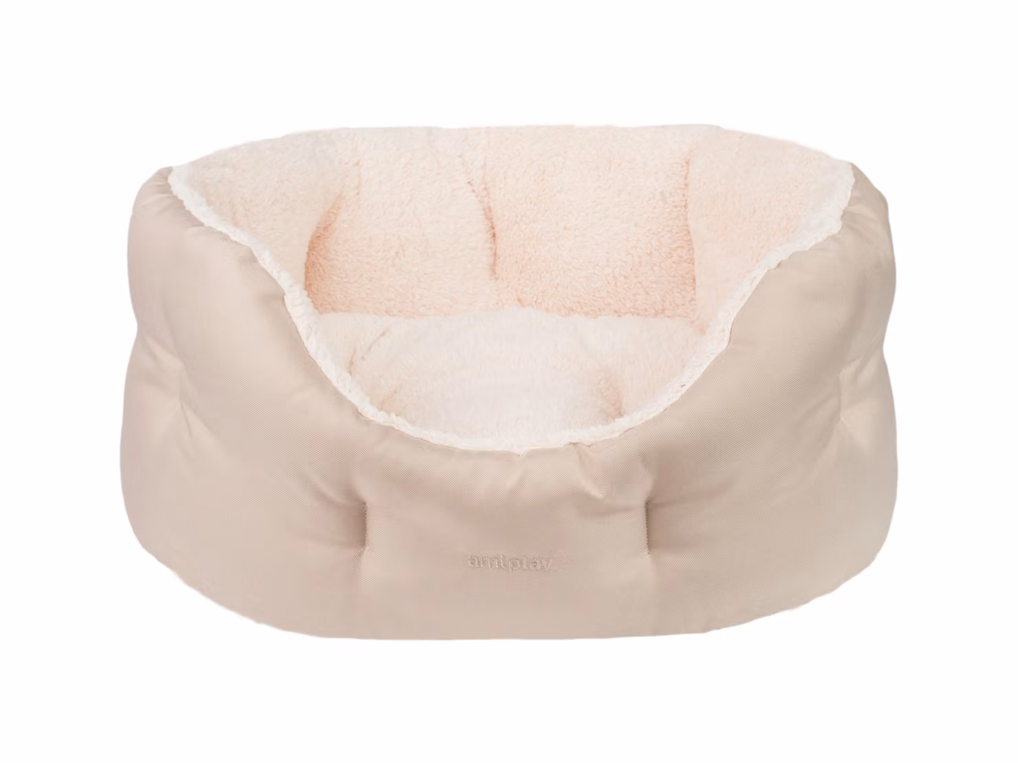 Cuccia per cani ovale ASPEINA COLOSSEUM beige taglia S, M, L Taglia: S - 47x40x21 cm