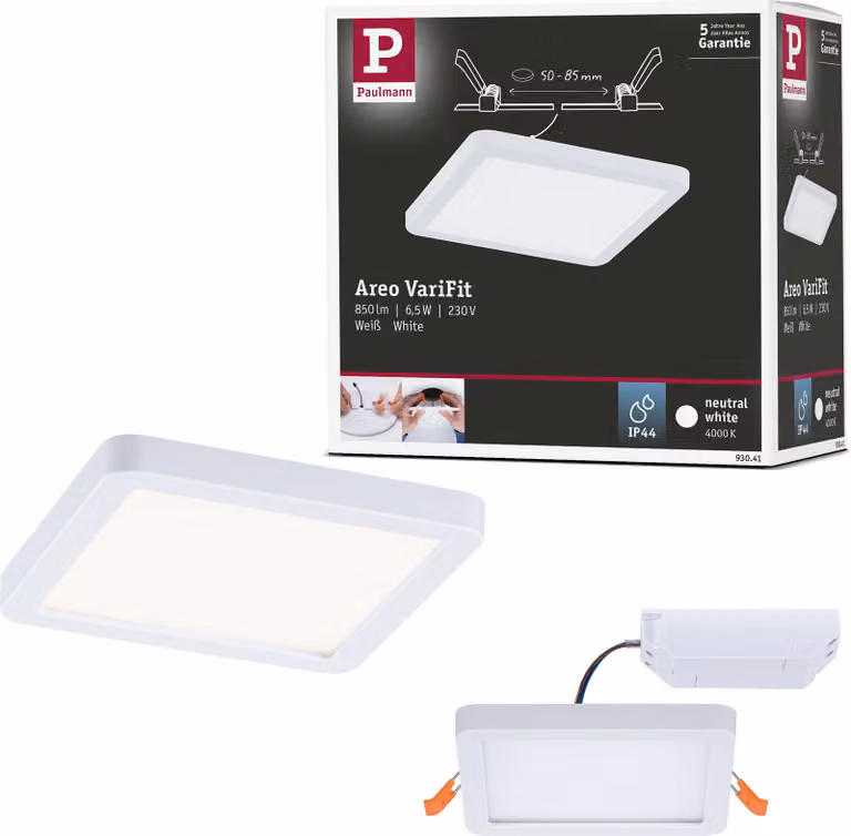 Pannello da incasso LED Paulmann VariFit Areo
