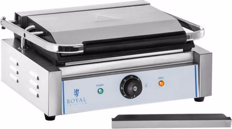 Expondo Royal Catering Griglia di contatto liscia 2.200 W