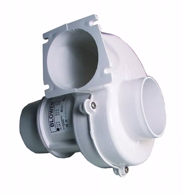 Aspiratore Ocean Technologies 24V da parete in plastica bianca
