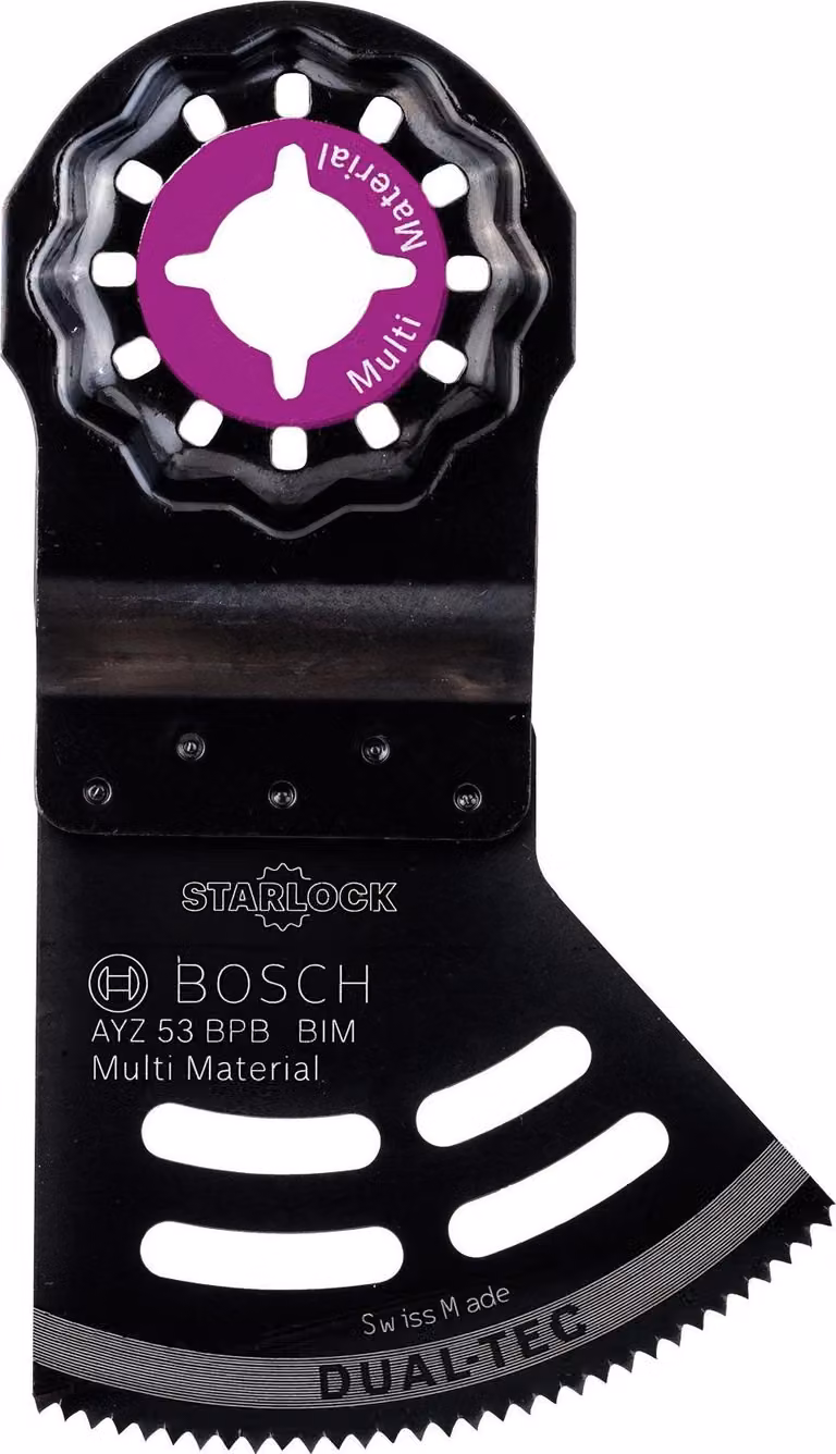 Lama per taglio a tuffo BIM Dual-Tec AYZ 53 BPB multimateriale, 40 x 53 mm