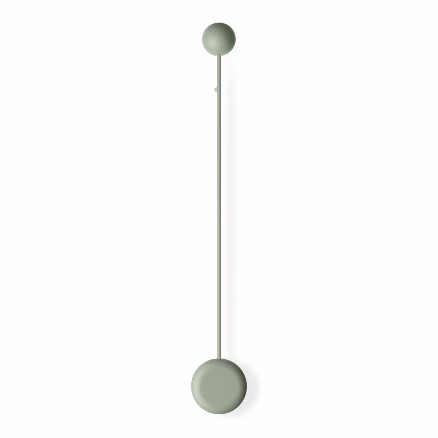 Vibia Applique da parete a LED Pin, Verde, Soggiorno / Sala da pranzo, Alluminio, Moderno, Applique a LED