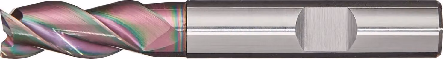 Fresa a gambo DIN 6527 L tipo W, diametro nominale 16 mm, VHM speciale 38/40 DIN 6535 HB, numero di taglienti 3, lunga