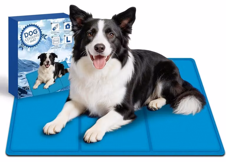 Tappetino refrigerante per cani, dimensioni 90 x 50 cm, adatto a cani di taglia media e grande