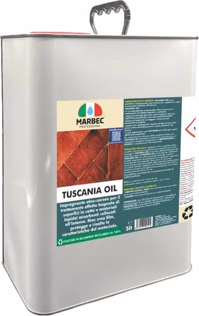 Trattamento per cotto Marbec Tuscania Oil trasparente 5 l – 1