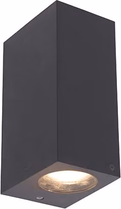 Applique moderna grigia IP44 Baleno II