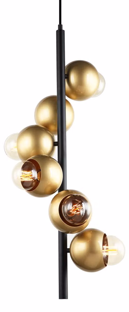 Lampada a sospensione Malmo PEN-5104-6-BKGD Italux