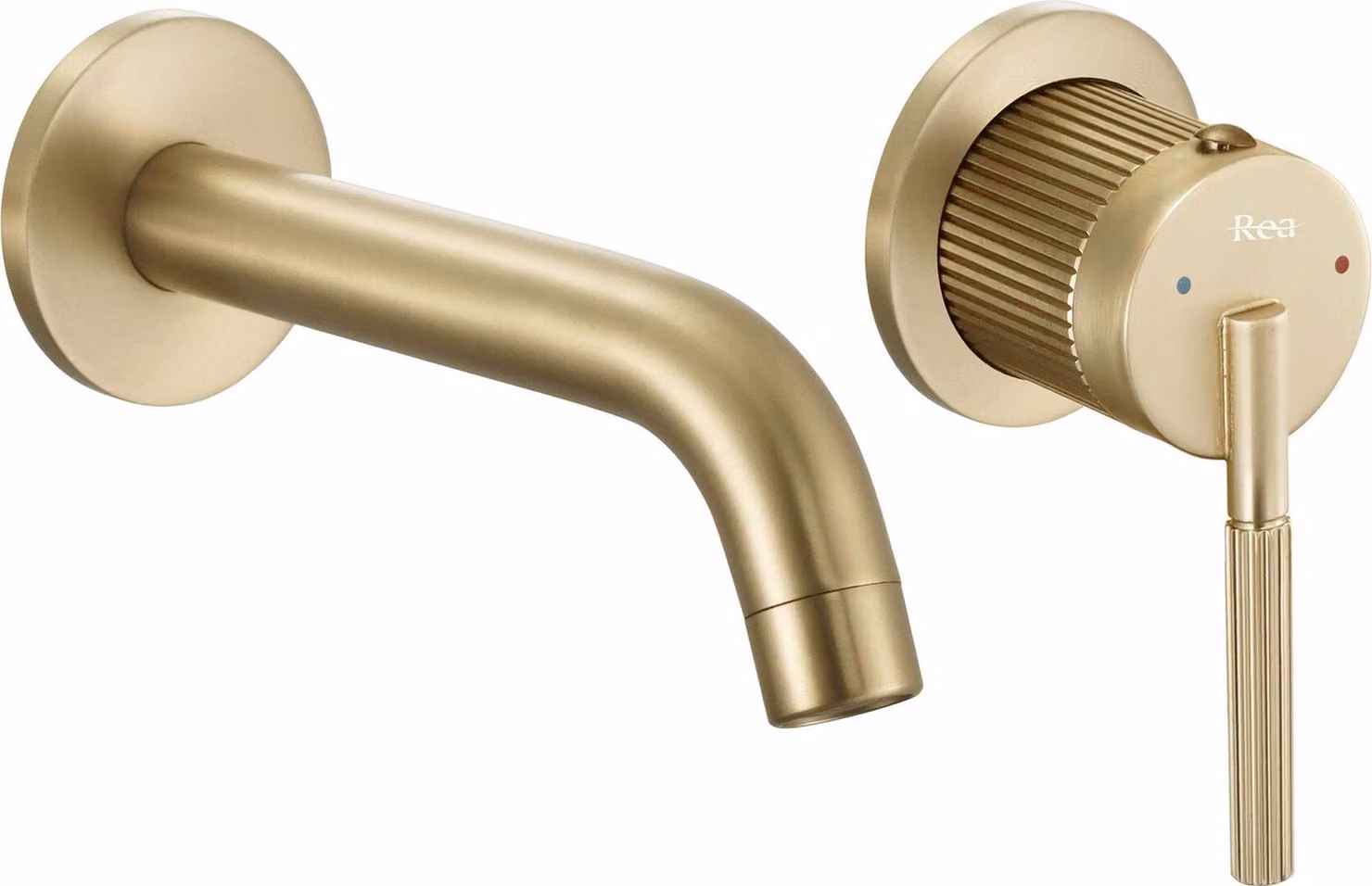 Rubinetto per lavabo Rea Argon Js-622704-1Bg Spazzola oro