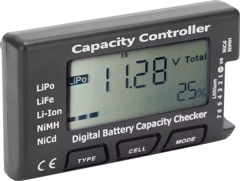 Tester digitale del livello della batteria, tester di tensione della batteria, tester del livello della batteria, tester di tensione della batteria Cellmeter-7, tester digitale della capacità della batteria, tester della batteria