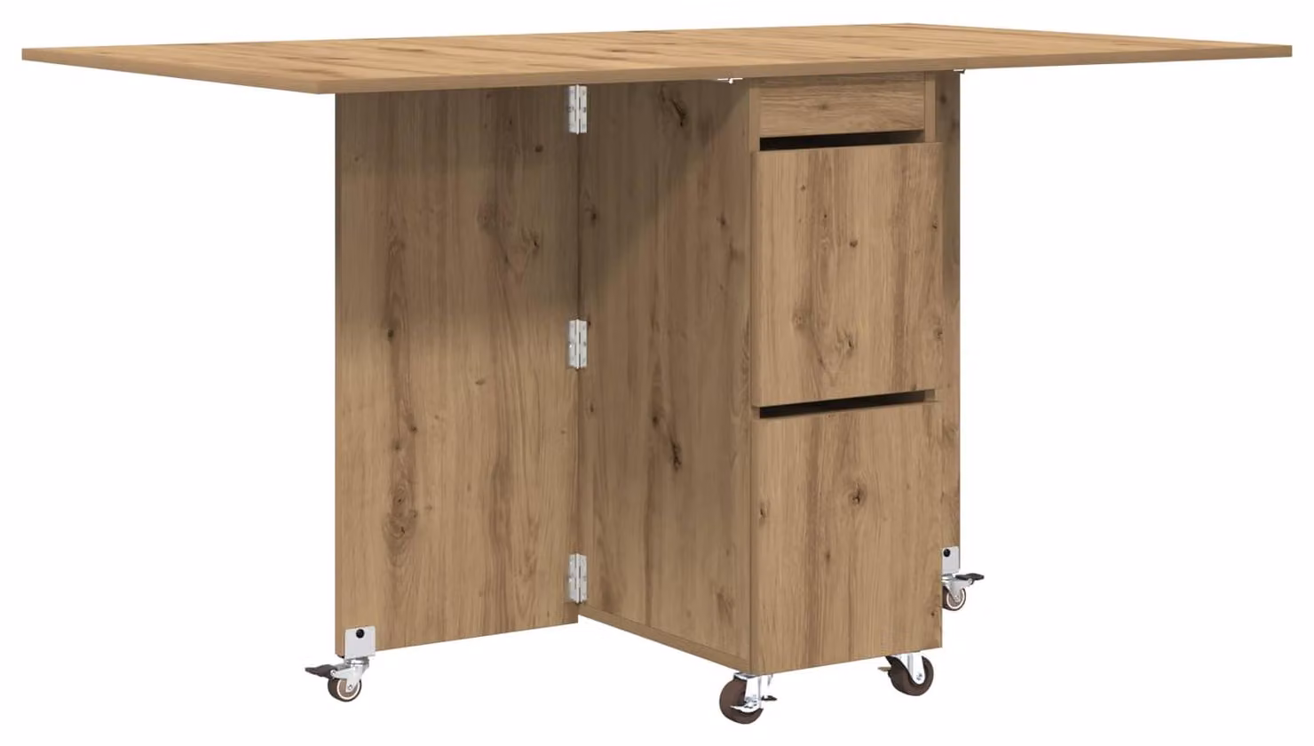 Tavolo da Pranzo 2 pcs 140 x 80 x 77 cm Legno ingegnerizzato