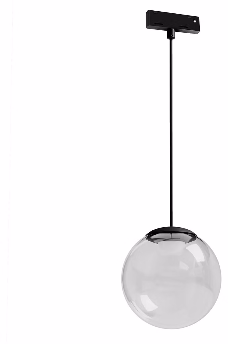 ARELUX XNET, sfera decorativa per profili curvi, sospensione, 5,3W, 48V DC, indice di resa cromatica (CRI) 90, temperatura di colore 3000K