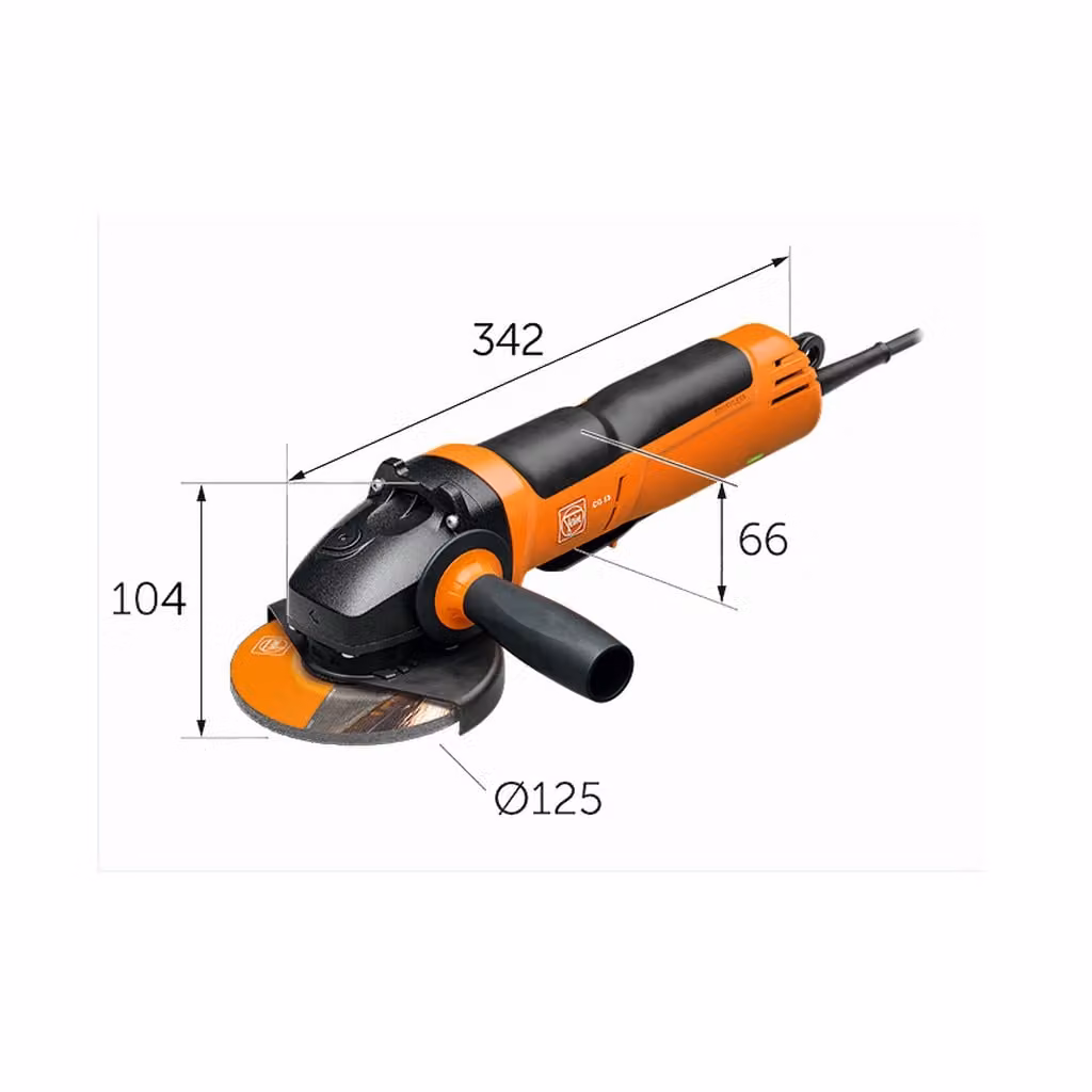 FEIN Compact-Winkelschleifer ü· 125 mm / Winkelschleifer Typ CG 15-125 BLP