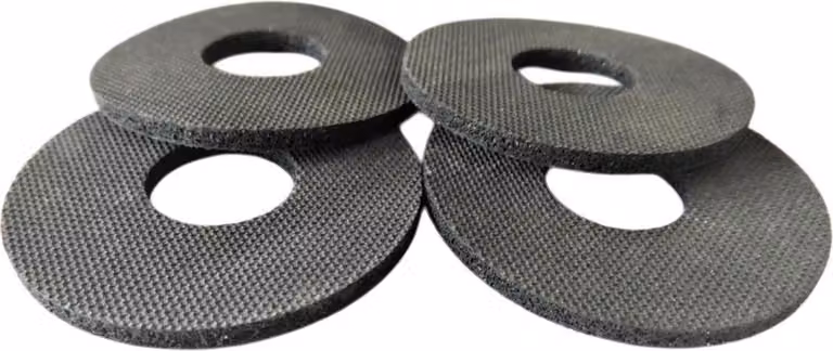 50 pezzi di gomma spugnosa M16, dimensioni 46 mm x 17 mm x 3 mm