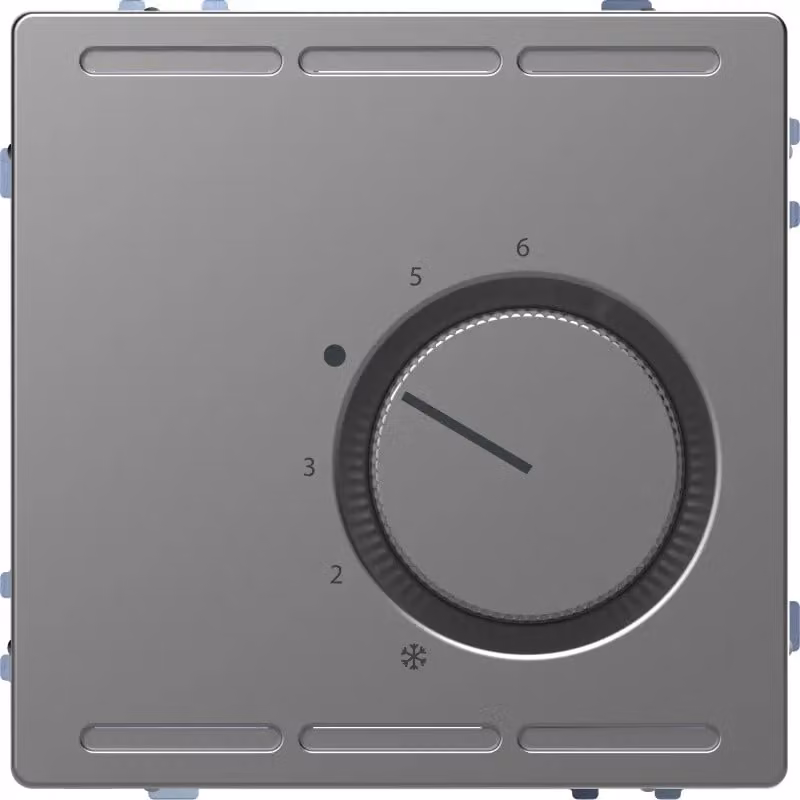 MERTEN MEG5762-6036 Termostato ambiente 230 V in acciaio inossidabile, design di sistema