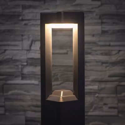 Illuminazione a colonna Kanlux 36551 PEVO GX53 IP44 11 W colore grafite