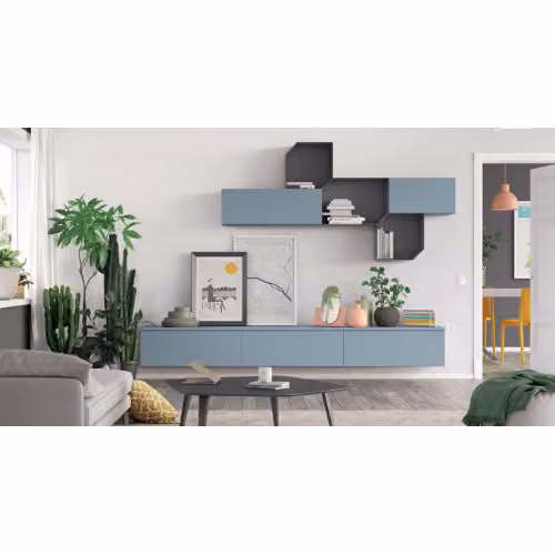 Parete attrezzata L110 Volo Collection design moderno