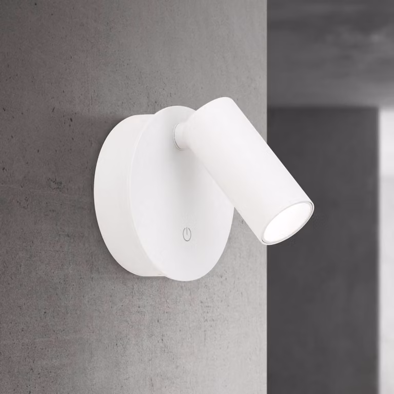 ORION Barra di faretti Luxy, dimmerabile, Bianco / Opale, Corridoio, Alluminio, Moderno, Applique a LED