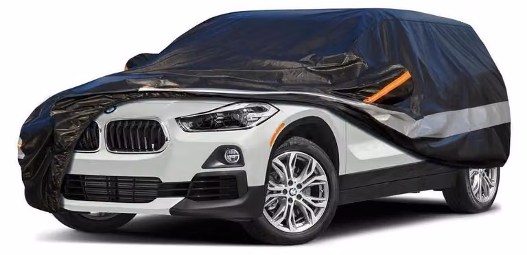 Copertura per auto, 10 strati, impermeabile e traspirante, per BMW X2 (2017-2023), colore nero