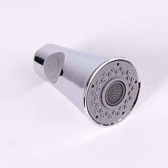 Alternativa al soffione doccia - Set da bagno - Docce senza rubinetto - Getto d'acqua regolabile - Diametro 5,5 cm - Colore argento