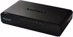Switch di rete Edimax ES 5800G V3 SOHO con 8 porte Gigabit 1000Base-TX, Black