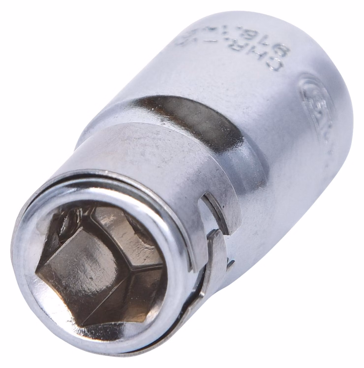KS TOOLS 1/4" CHROMEplus adattatore per punte da 1/4" con anello di bloccaggio - 918.1422