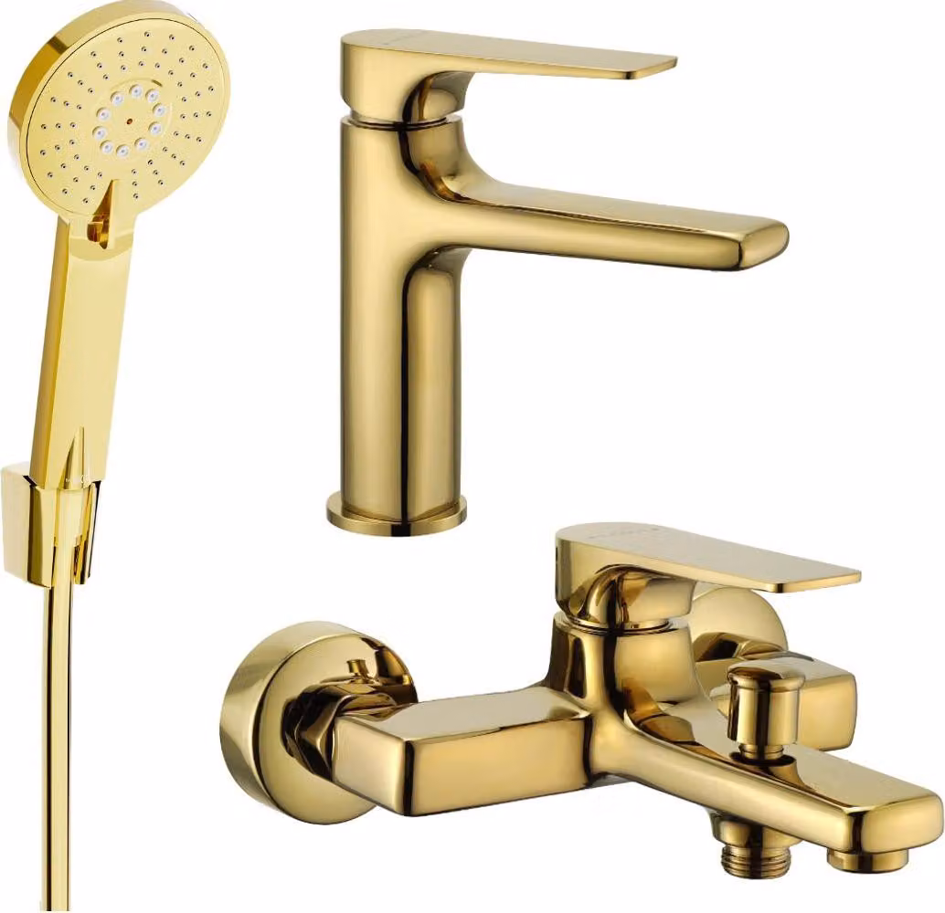 Mexen Lynx R40 set da bagno, oro - 745903R40-50