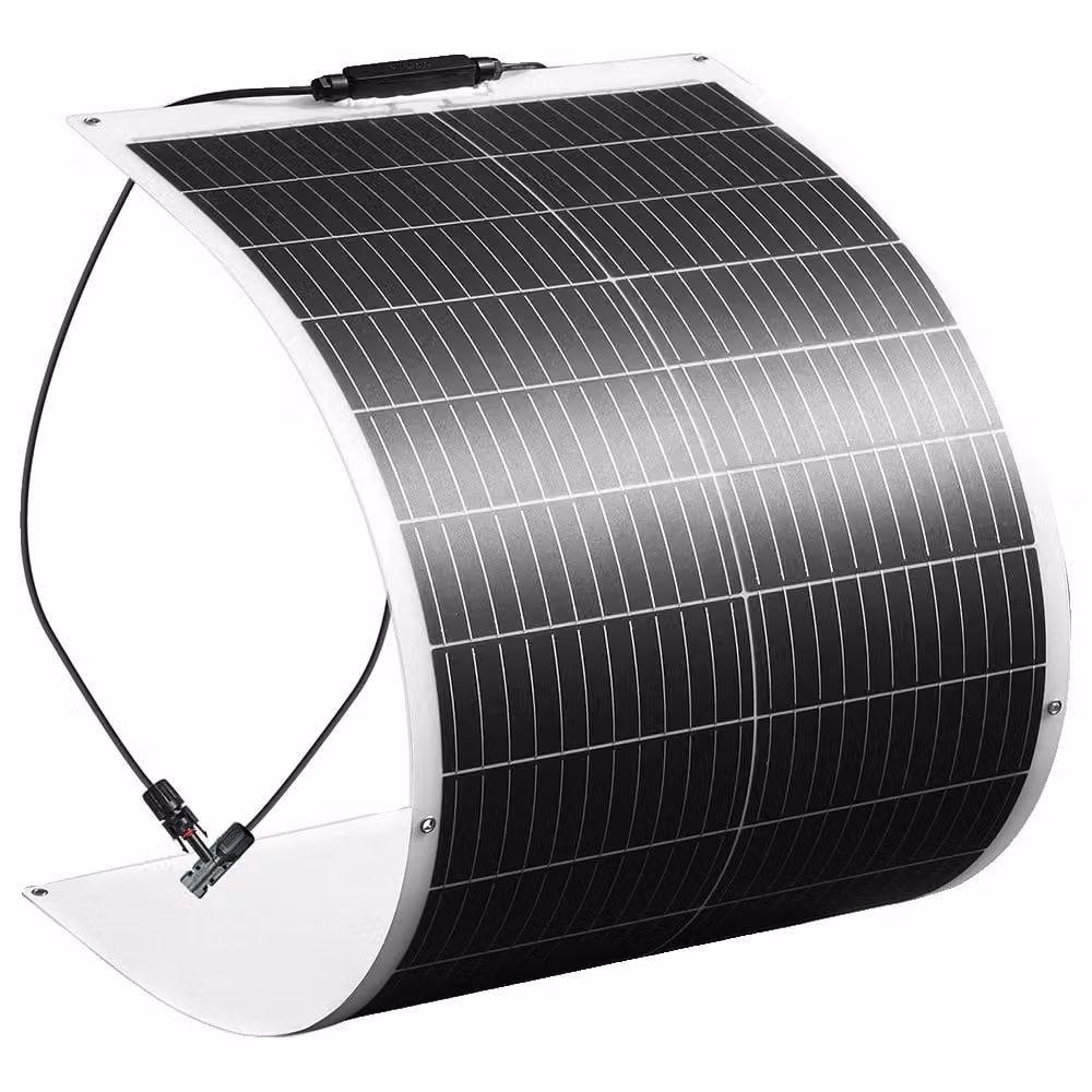 Set di pannelli solari flessibili, potenza di 200W, leggeri e impermeabili. Specifiche: 16/li/ul/div 5V, 100 Watt